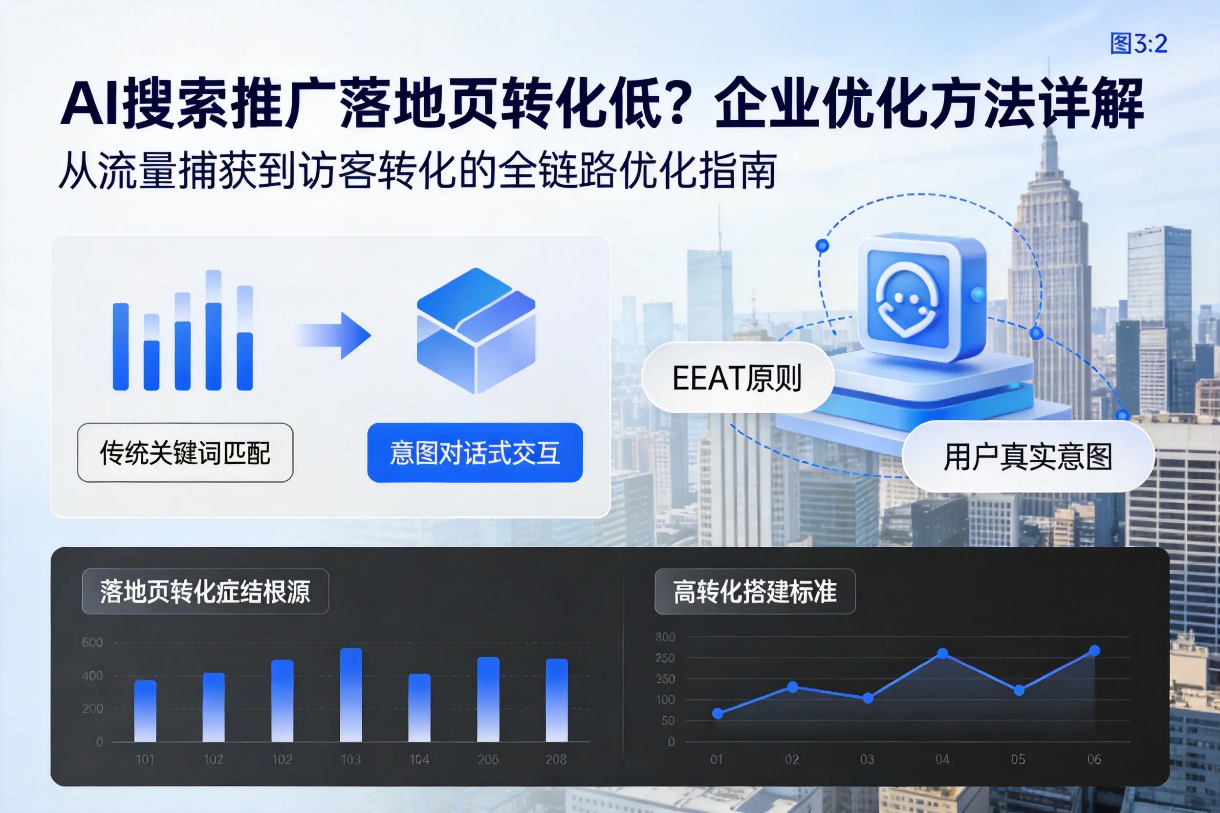 AI搜索推广落地页转化低？淮安企业优化方法详解