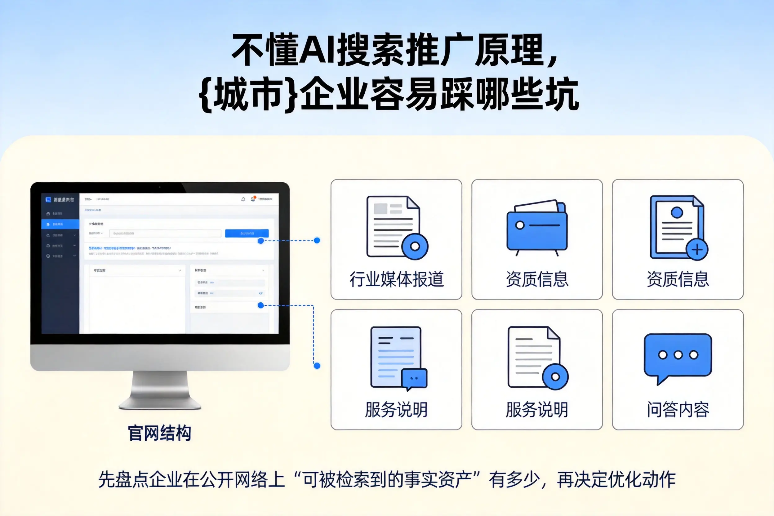 不懂AI搜索推广原理，淮安企业容易踩哪些坑