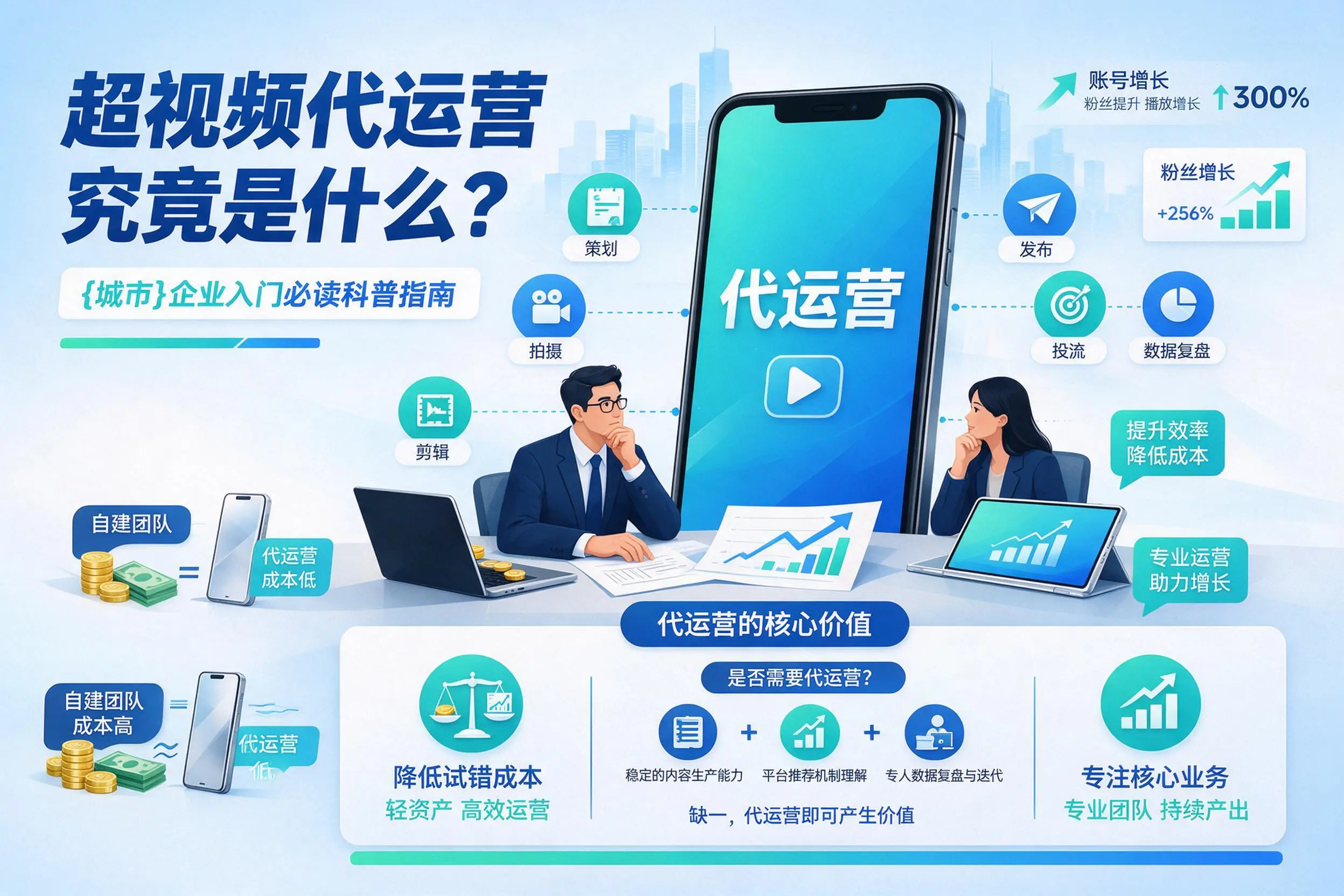 短视频代运营究竟是什么?淮安企业入门必读科普指南